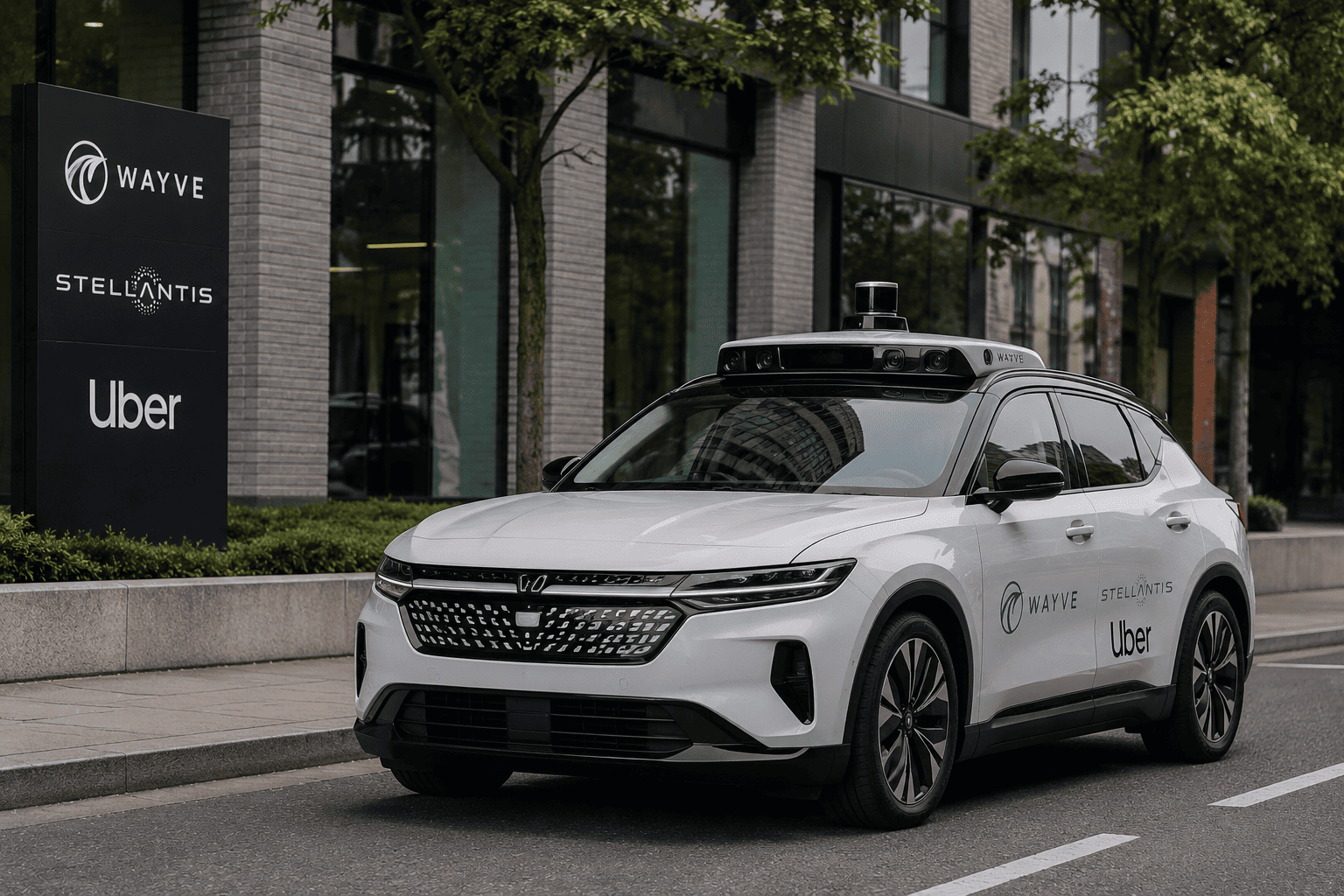 Robotaxis : Stellantis, Wayve et Uber s’allient pour un déploiement mondial